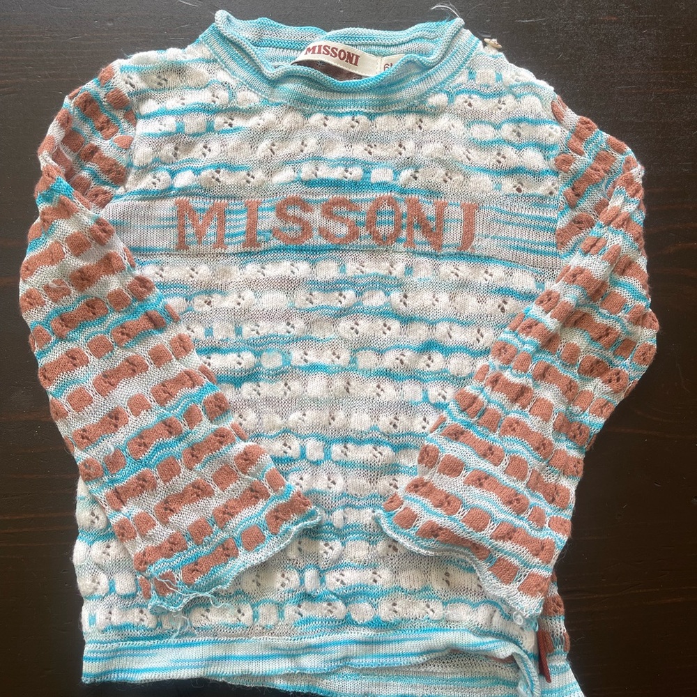 Missoni Baby Sweater 6m